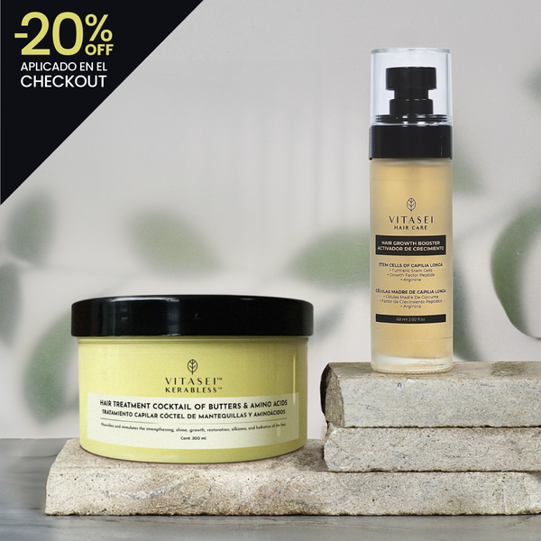 Kit activador capilar + cóctel de aminoácidos con 30% off