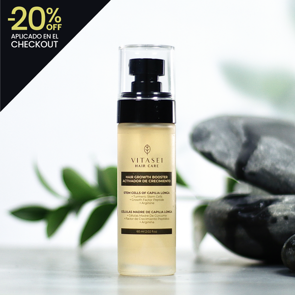 Activador capilar con células madre y factores de crecimiento - Menos caída más volumen