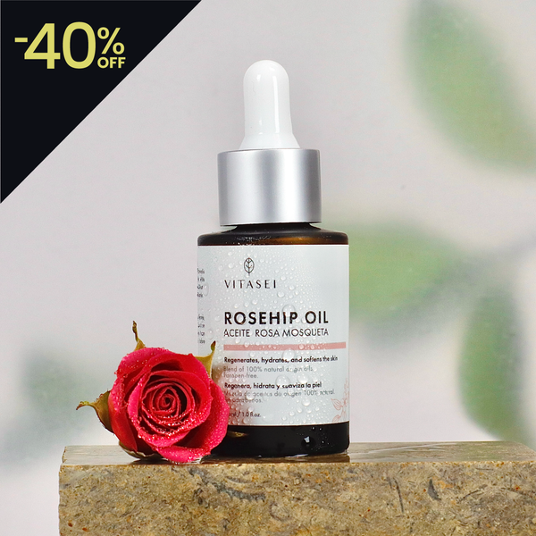 Aceite de rosa mosqueta: combinación de aceites naturales con 20% de dcto. incluído