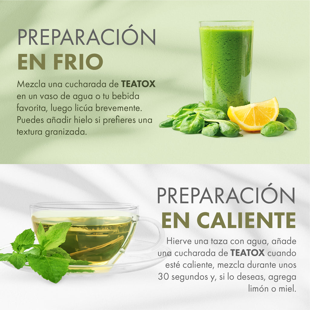 TEATOX, SÚPER ALIMENTO CON INGREDIENTES NATURALES