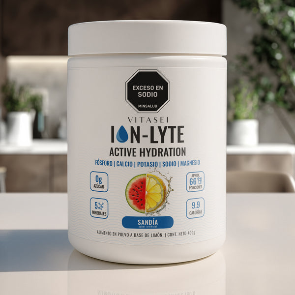 Ion-Lyte hidratante con electrolitos sabor sandía-limón