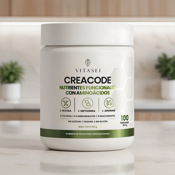 CREACODE – Creatina Monohidratada con aminoácidos | Fórmula limpia